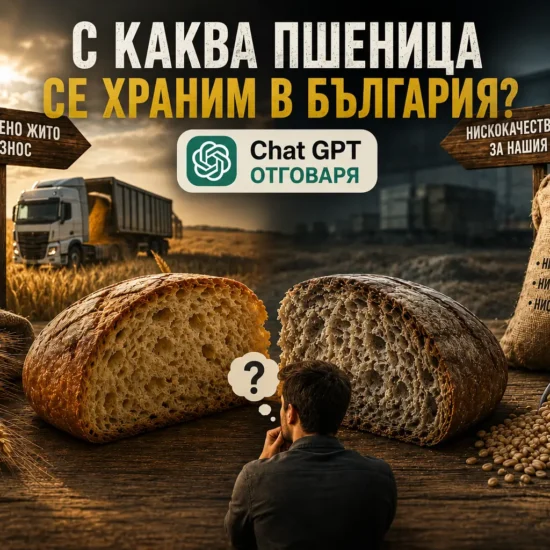 С каква пшеница се храним в България